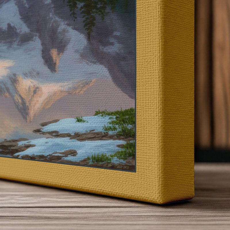 Print, 24x16 - 61.0 x 40.6 cm, Ochre Border