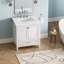 Meuble-lavabo encastré avec comptoir en marbre Shanelle-1221006862