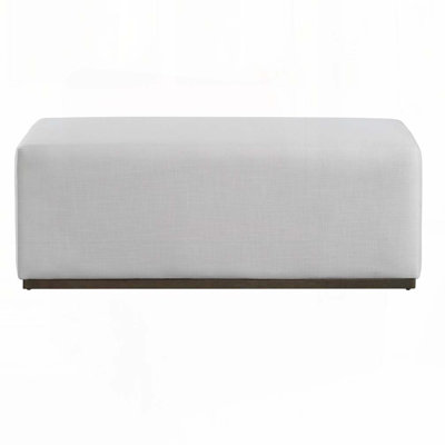 Madden Modern Upholstered Bench With Wooden Base