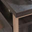 Bureau en L, finition noire