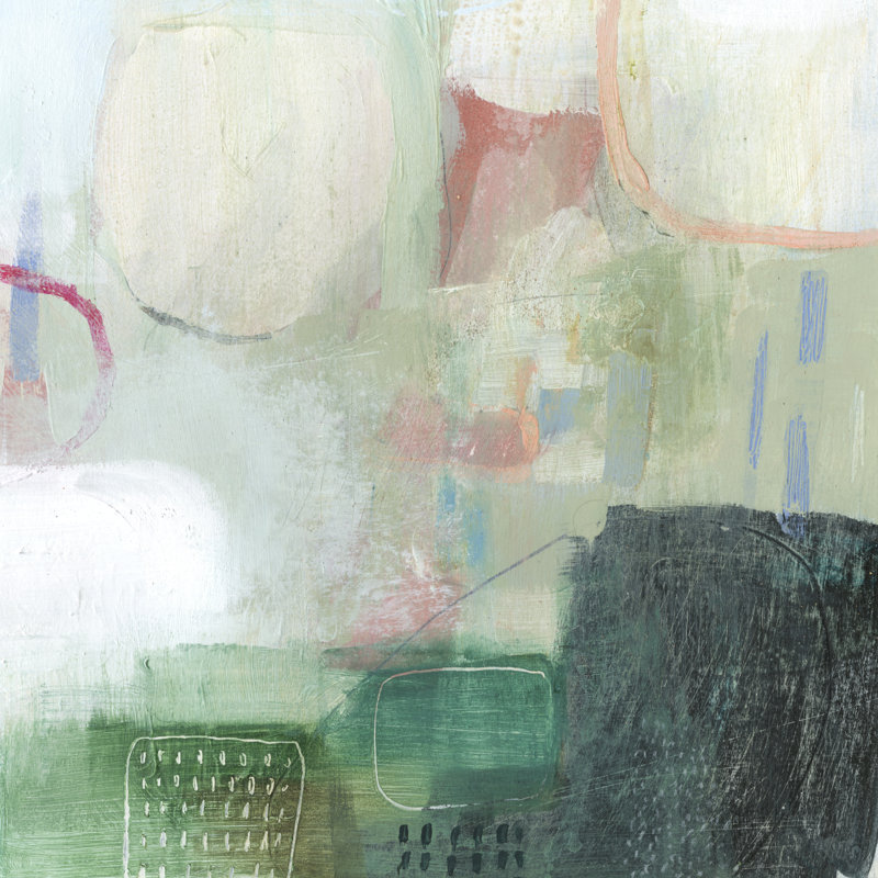 Galway III by Victoria Borges - Wrapped Canvas Painting, 51cm H x 51cm W