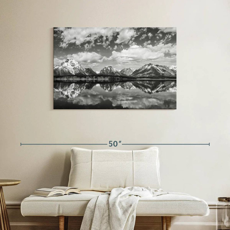 Alvord Grand Teton Panorama, H 26 po x l 39 po