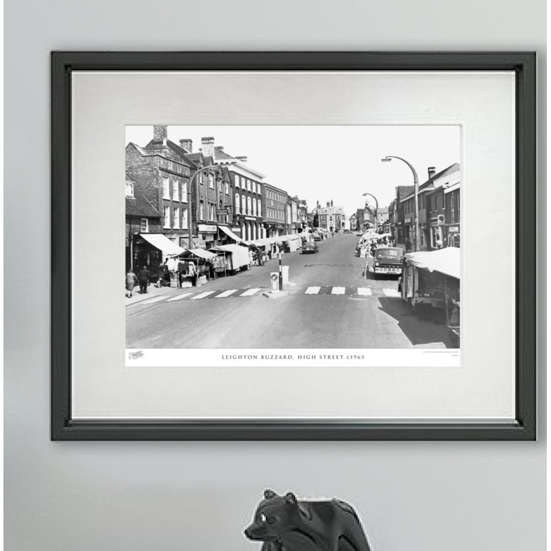 Leighton Buzzard, High Street C1965 - Single Picture Frame Print, 40cm H X 50cm W x 2cm D