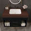 Ensemble de meuble-lavabo mural flottant 29,9 po-1821270287