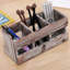 Lior Wood 3 Compartment Desk Organiser
