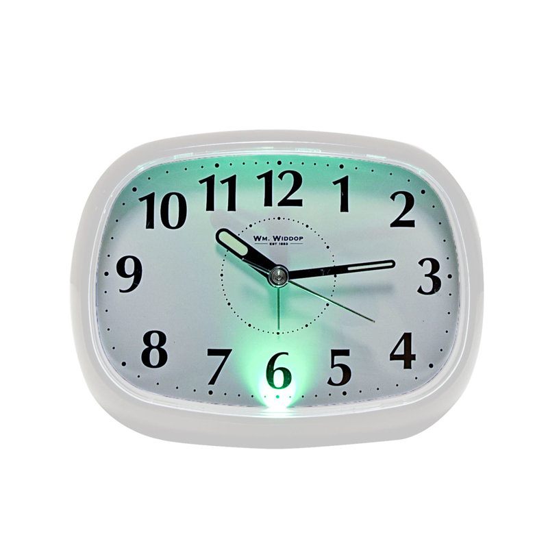 Quartz movement / Crystal Alarm Tabletop Clock