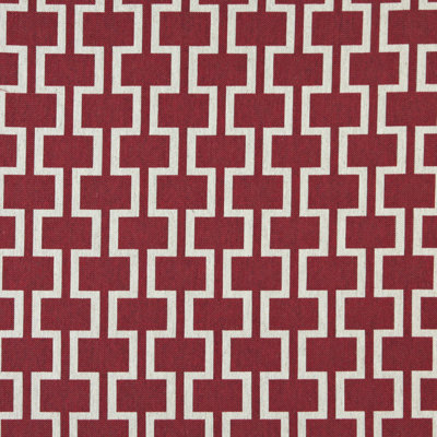 Tissu de lin géométrique