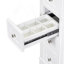 Meuble-lavabo 36 po sans lavabo, base d'armoire seulement, une armoire et six tiroirs, blanc-1618206512