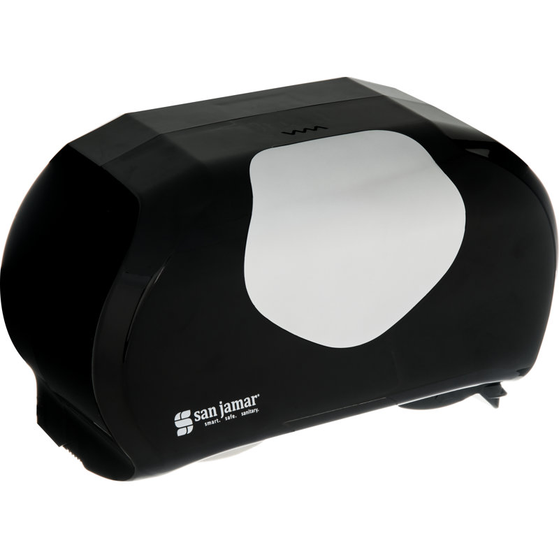 Distributeur de papier hygiénique Summit Jumbo, Noir