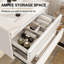 Base de meuble-lavabo mural simple 30 po, lavabo non inclus-113236581