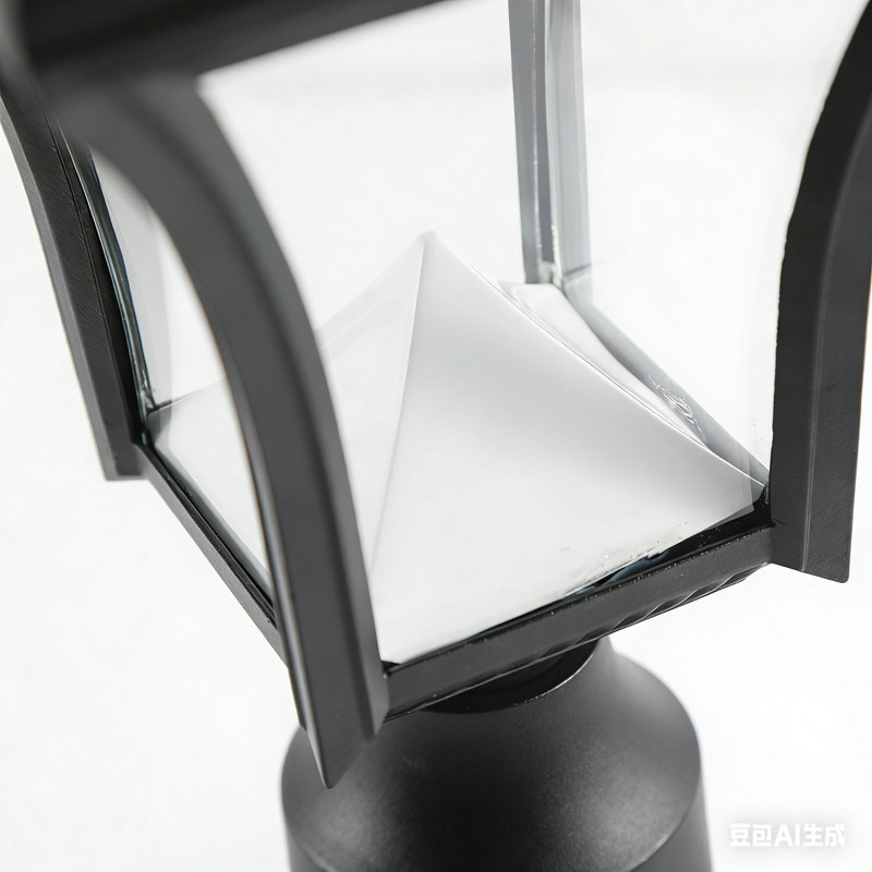 Solar Powered Pier Mount Light With Dusk To Dawn Post Light
