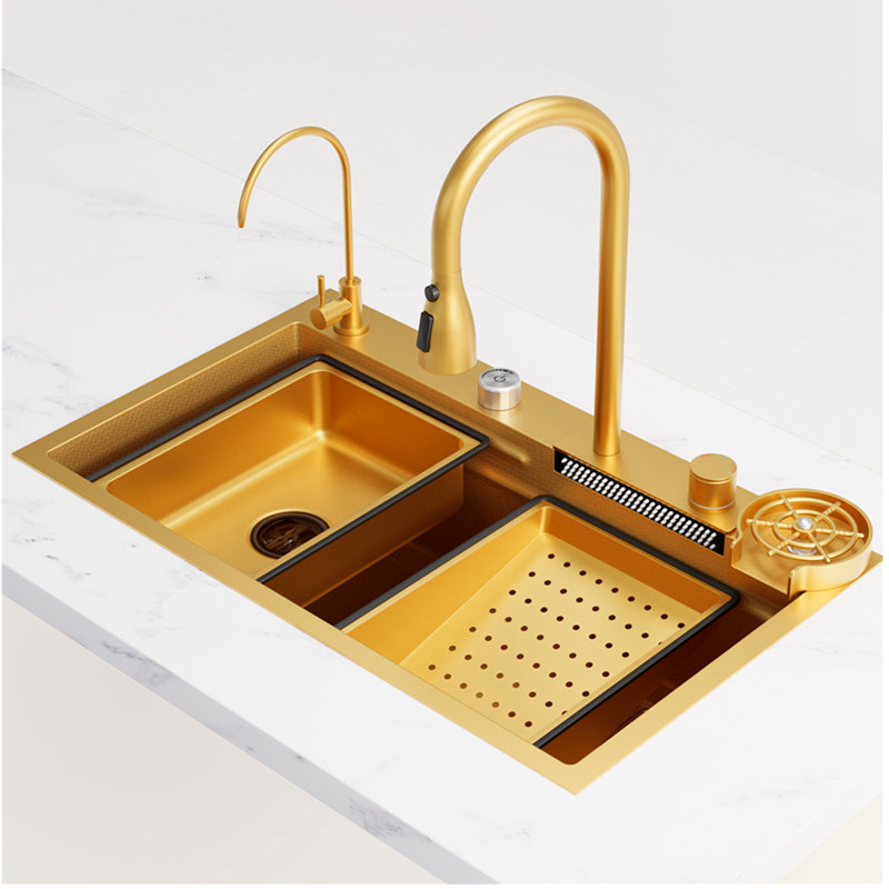 Évier de cuisine 29,5 x 17,7 po Nano Kitchen Sink 304