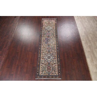Osires One-of-a-Kind 3'2" x 12'0" Runner Wool Area Rug in