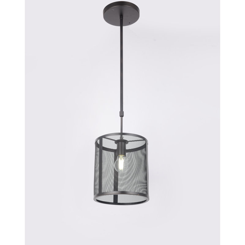 Mercouri 1 - Light Black Lantern Pendant