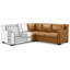 Cabo Heirloom Quality RAF Sofa in Buttery Soft 100% Top Grain Leather, Made to Order-1643676763