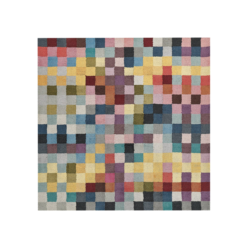 Aladdin Patchwork Hand Woven Area Rug, Rectangle 200 x 200cm