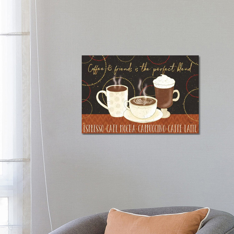 Fresh Coffee I by Lisa Audit - Wrapped Canvas Print, 66.04 cm H x 45.72 cm W x 1.91 cm D