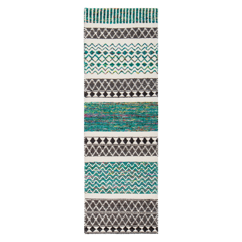 Cedartown Flatweave Geometric Indoor Rug, Runner 2'6" x 8'