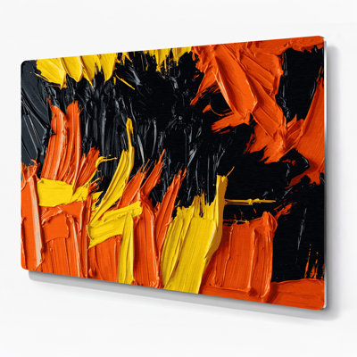 Neo Expressionism 29 Black Metal Wall Art