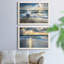 Caribbean Sundown - ensemble de 2 photos sur toile tendues-50698467-50698472
