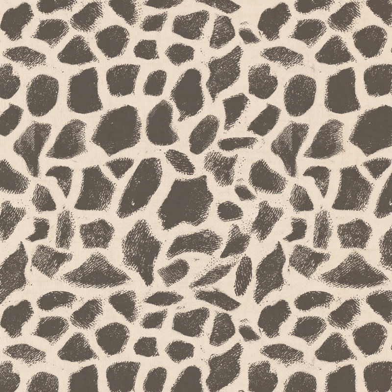 Motif sauvage d'Afrique V, H 12 po x l 12 po