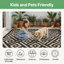 Geometric Recycled P.E.T Area Rug-65207725-65207724