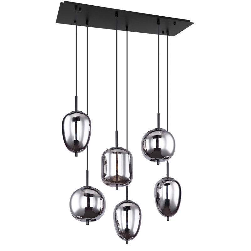 Jinesh 6 - Light Kitchen Island Pendant