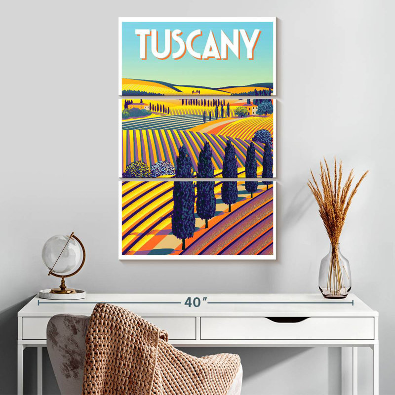 Nicci Tuscany Poster, 32" H x 20" W