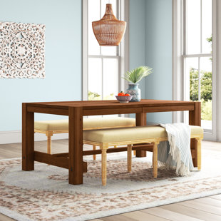 Trevion Extendable Solid Wood Leg Dining Table
