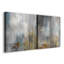 «Misty Sky I», ensemble de 2 reproductions d'art sur toile tendue-208119573