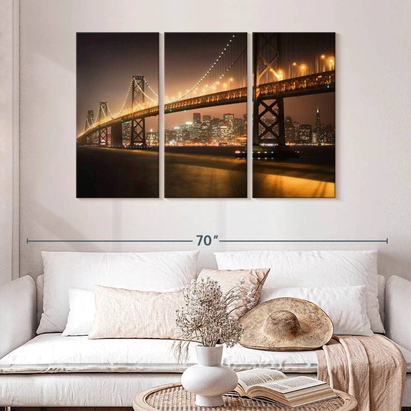 Lampadaires Lilie Golden Gate, H 32 po x l 50 po