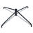 Traditional Pre-Lit Slim Christmas Tree – Illuminated with Warm Lights and Sturdy Metal Stand for Effortless Holiday Charm-2140505571