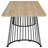 Galahan Natural Oak Rectangular Dining Table