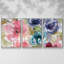 Garden Palette II - Toile encadrée multi-pièces-157281750-157281751