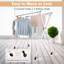Stainless Steel Foldable X-Frame Drying Rack