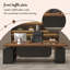 Bureau de direction 62,99 po Modern-256766145