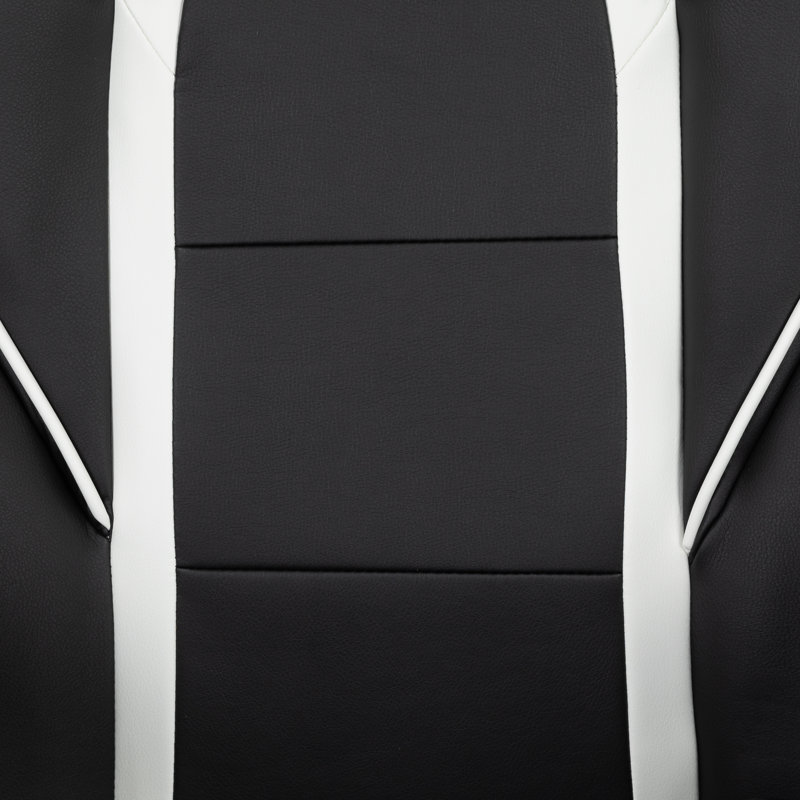 Fauteuil de jeu inclinable Bridesdale, Noir / blanc