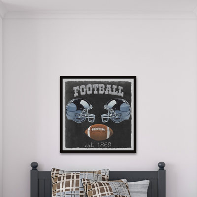 Fricke Football Poster - Single Picture Frame Print
