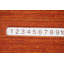 Tapis tribal orange en laine Gabbeh