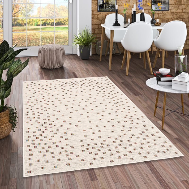 Riggins Polka Dots Area Rug, Rectangle  140 x 200cm