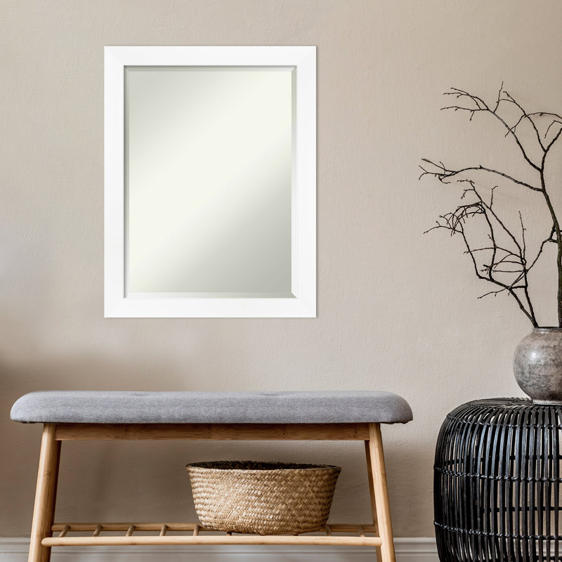 Flat Wall Mirror, 27.25" x 21.25"