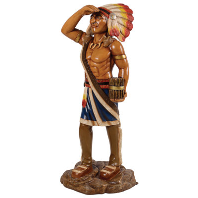 Cigar Store Native American Statue