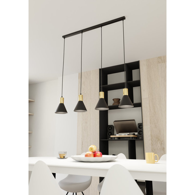 Aison 4 - Light Pendant, Matte Black