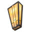 2 - Light LED Flush Mounted Sconce