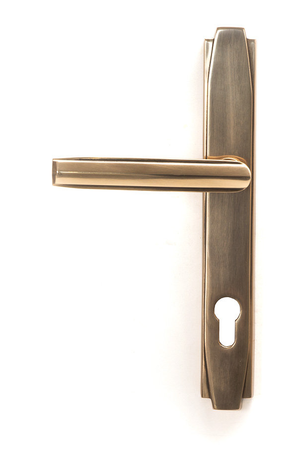 Art Deco Multipoint Lock Door Handle