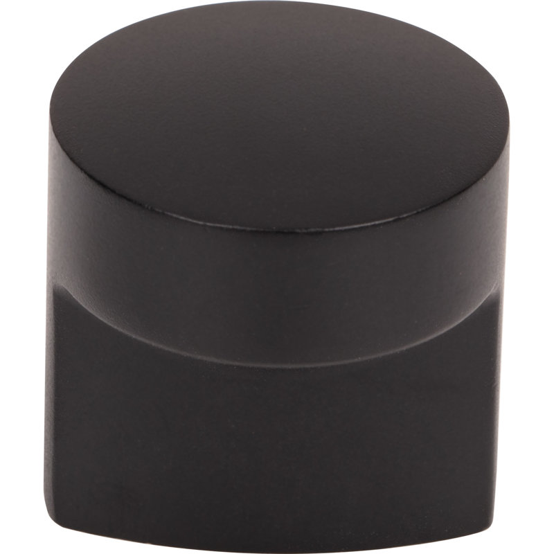 Hartridge 1 1/8" Length Cylindrical Knob, Flat Black