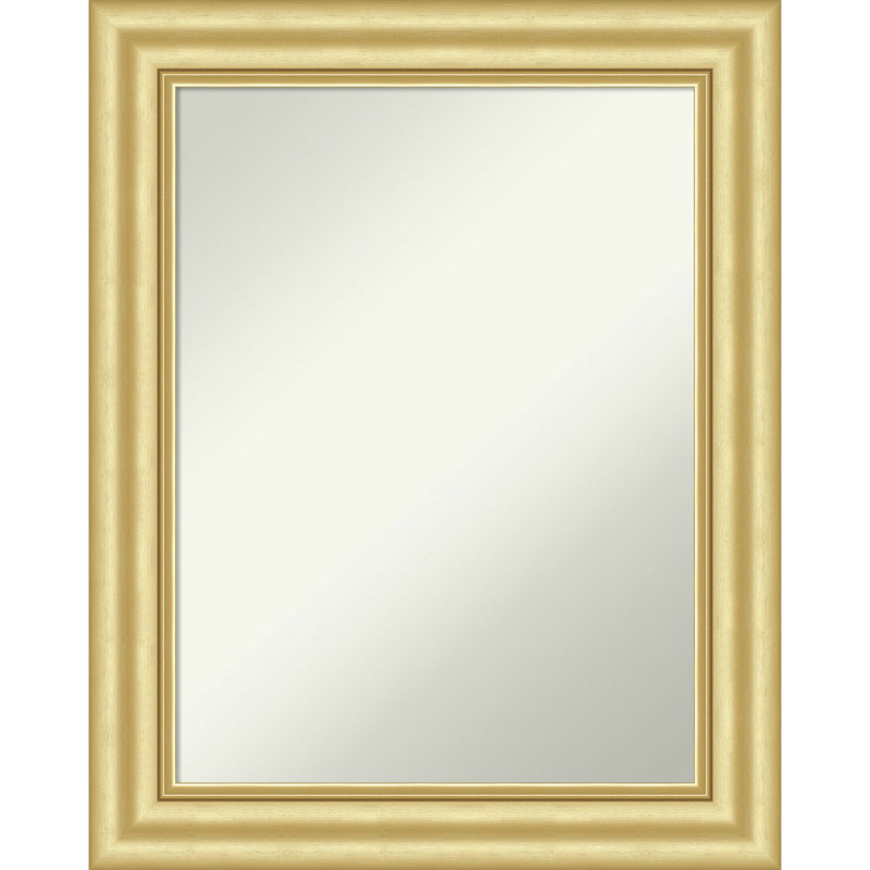 Miroir de salle de bain mural Sophia, 29,5 po x 23,5 po, Doré