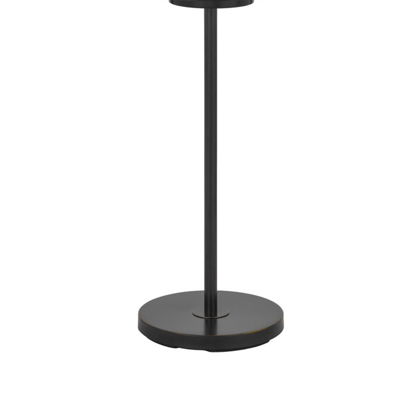 62'' Tray Table Floor Lamp, Bronze, Beige