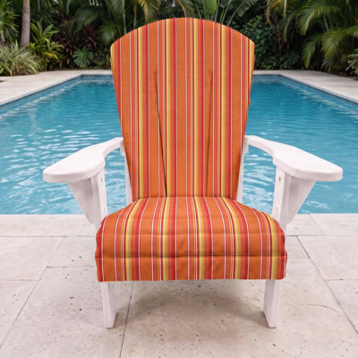 Adirondack Chair Cushion – Premium Outdoor Fabric, Fade-Resistant, UV Protected Fabric