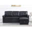 Canapé modulaire réversible en cuir Vegan-133654986